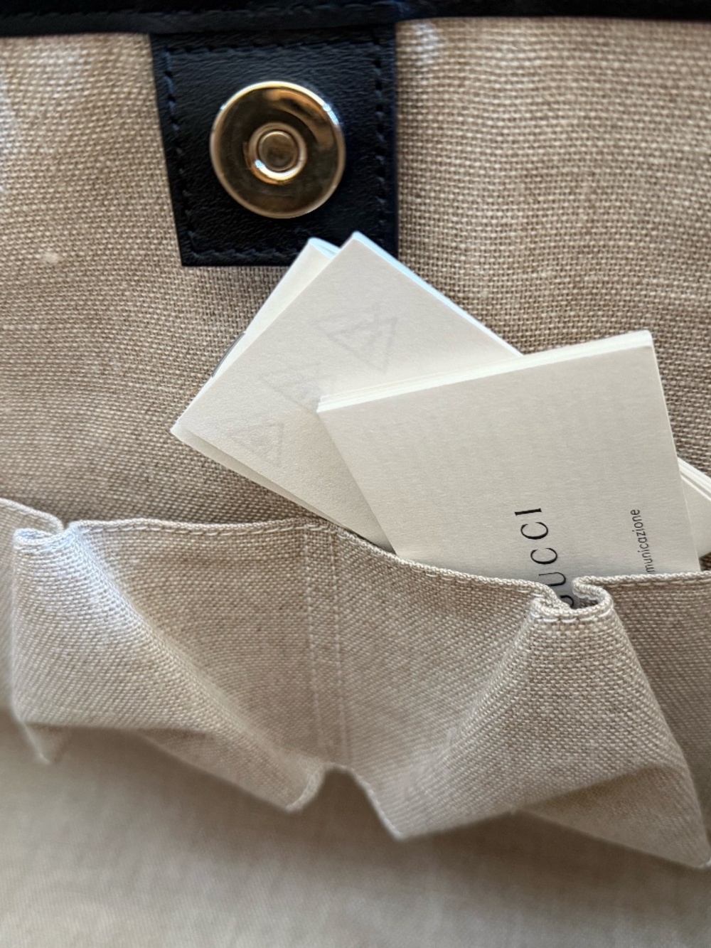 GUCCI micro GG leather large tote - Picture 10 of 15